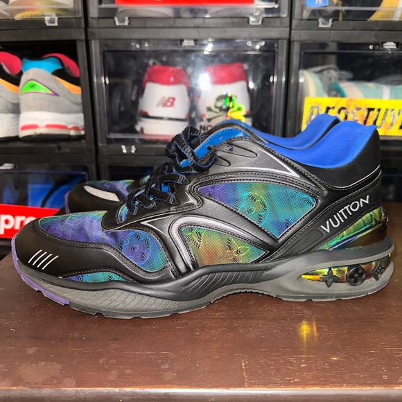 LOUIS VUITTON Trail 2054 Sneakers 'Black with Thermal Image' - Picture 3 of 9